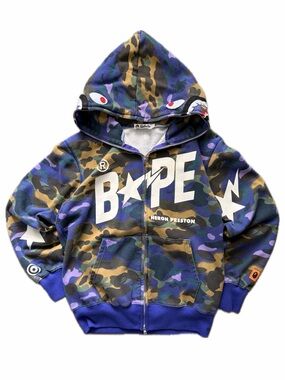 Bape Hoodie Purple